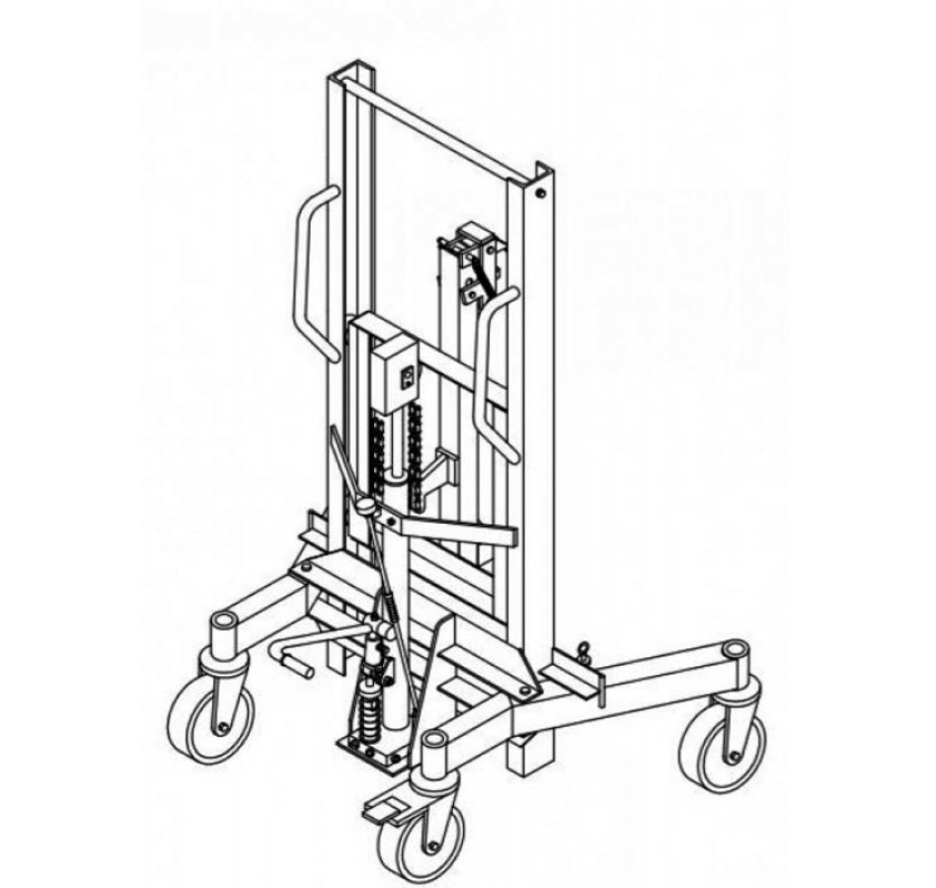 Hydraulic Ergonomic Drum Handler Buy Drum Lifting Trucks